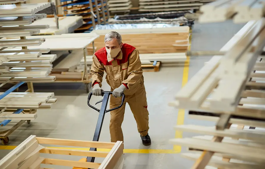 Imballaggi in legno (casse/gabbie)